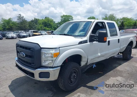 2014 Ford F250 Xl from USA, damaged, VIN 1FT7W2B69EEB74475